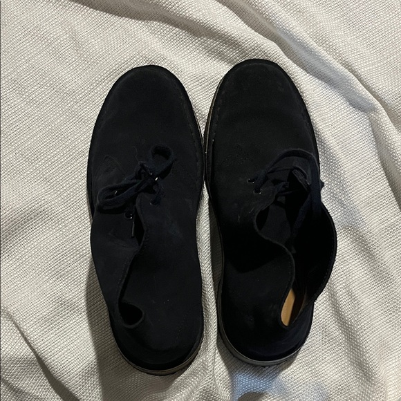 Clarks Other - Clarks Men's Black Suede Oxfords